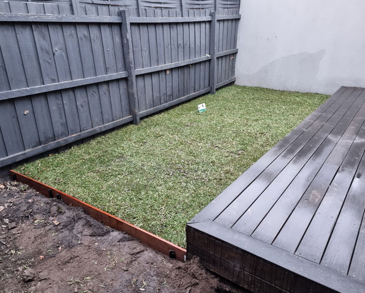 turf installation bentleigh alex thompson gardens